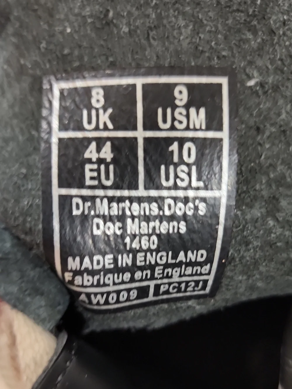 Dr. Martens X Rick Owens brand new